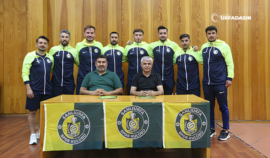 Şanlıurfaspor, Anlaştığı Futbolculara İmza Töreni Düzenledi