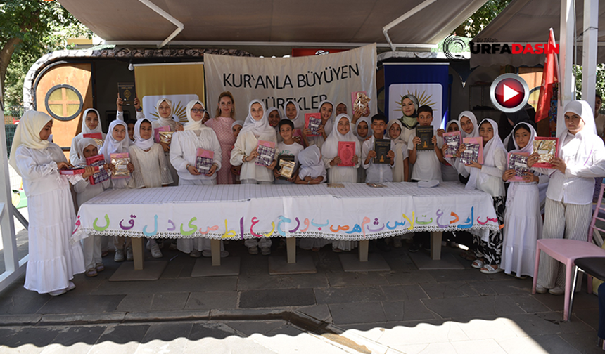 Siverek'te Kur'an-I Kerim Eğitimini Tamamlayan Öğrencilere Kutlama Etkinliği