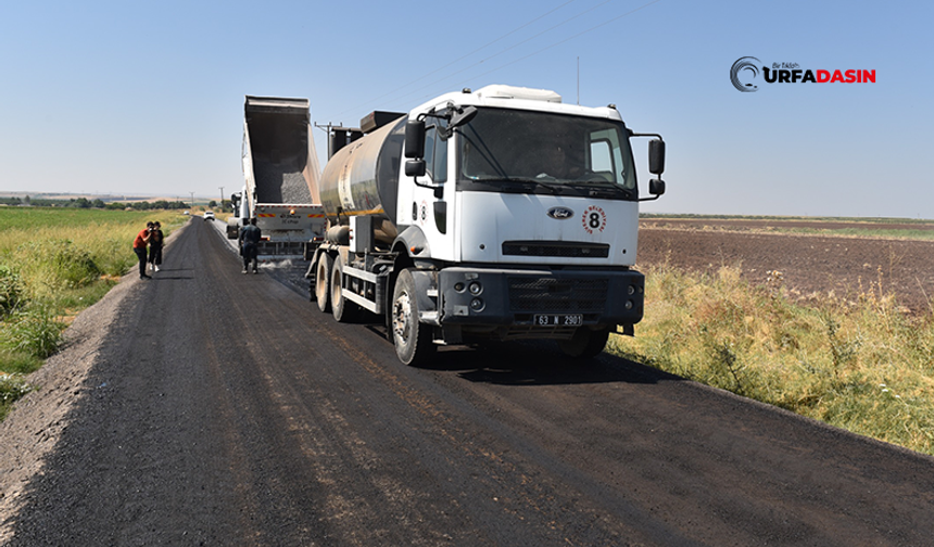 Siverek Belediyesi Kırsaldaki 3 Bölgede Yol Çalışmalarını Sürdürüyor
