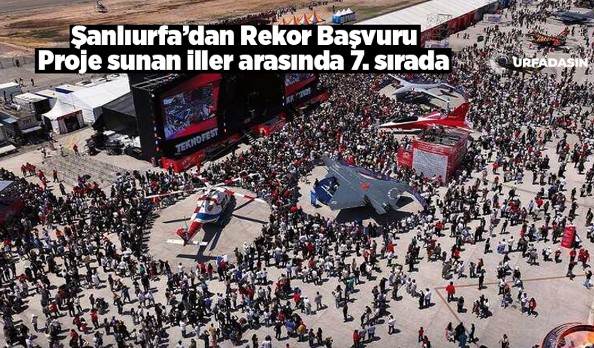 Şanlıurfa TEKNOFEST 2026 İçin 27 Bin Proje Sundu