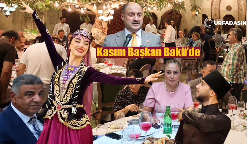 Bakü'de Şanlıurfa Sofrası Kuruldu