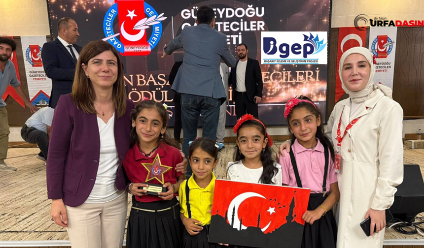 Siverek'te  BİGEP Projesiyle 4 Yıldır Gazete Çıkartan Minik Öğrencilere Büyük Ödül