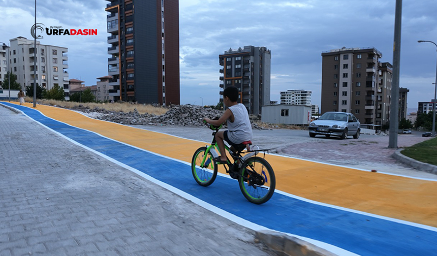 Karaköprü'de 3 Mahalle Modern Bisiklet Yolarına Kavuştu