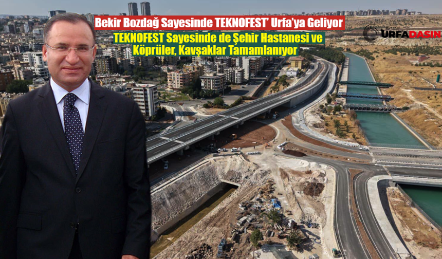 Şanlıurfa’daki Köprülü Kavşaklarda Çalışmalar Tamamlanma Aşamasına Geldi