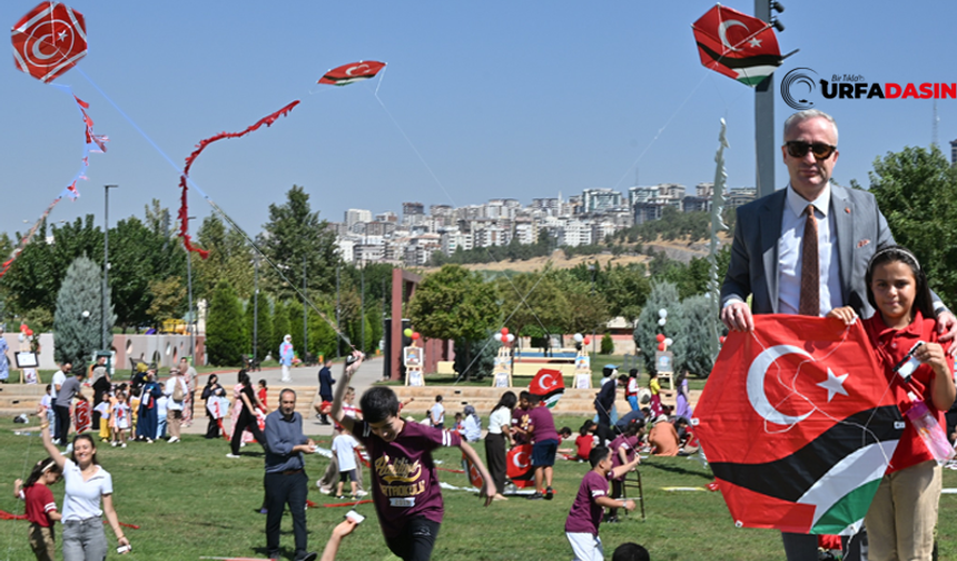 Şanlıurfa’da Gökyüzü, Gazzeli Çocuklar İçin Uçurtmalarla Renklendi