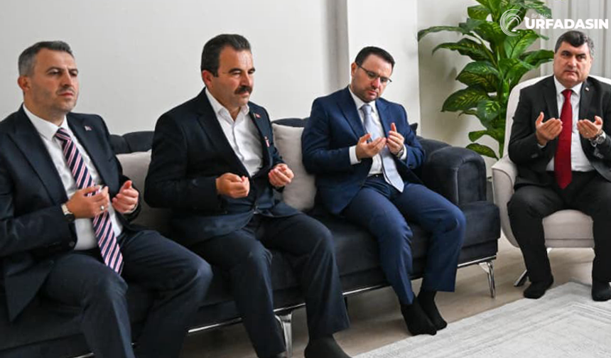 Adalet Bakanı Akın Gürlek, Şanlıurfa’da Şehit Olan Askerin Ailesini Ziyaret Etti