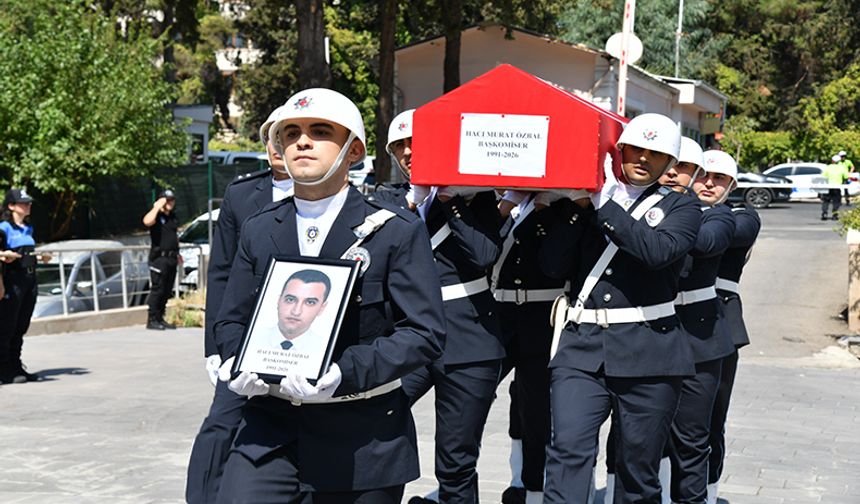 Şanlıurfa'da Vefat Eden Başkomiser, Memleketine Uğurlandı
