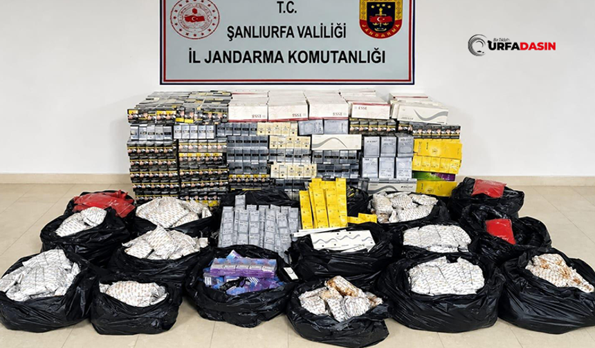 Şanlıurfa'da Yaklaşık 2 Milyon Liralık Kaçak Ürün Ele Geçirildi