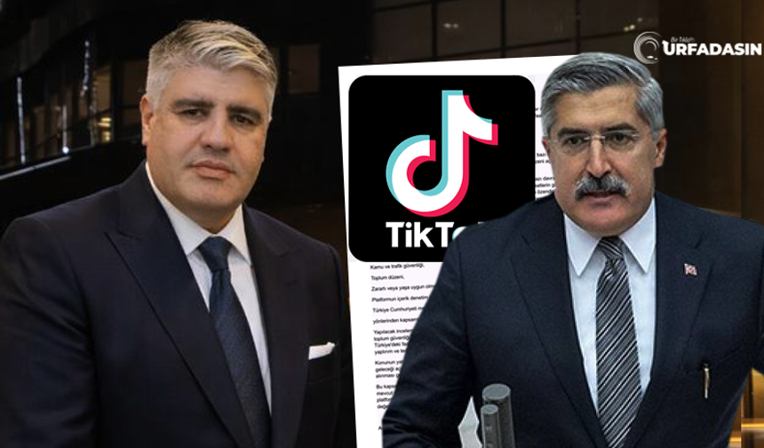 Şanlıurfa Viranşehirli Kenan Nebati, Tiktok'un Kapatılması İçin TBMM Dijital Mecralar Komisyonuna Dilekçe Yazdı