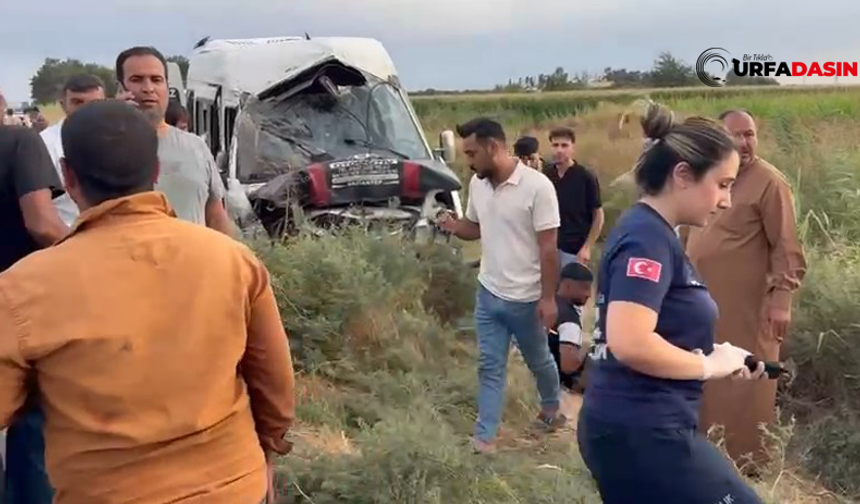 Şanlıurfa’da Tarım İşçilerini Taşıyan Minibüs Kanala Devrildi; 19 Yaralı