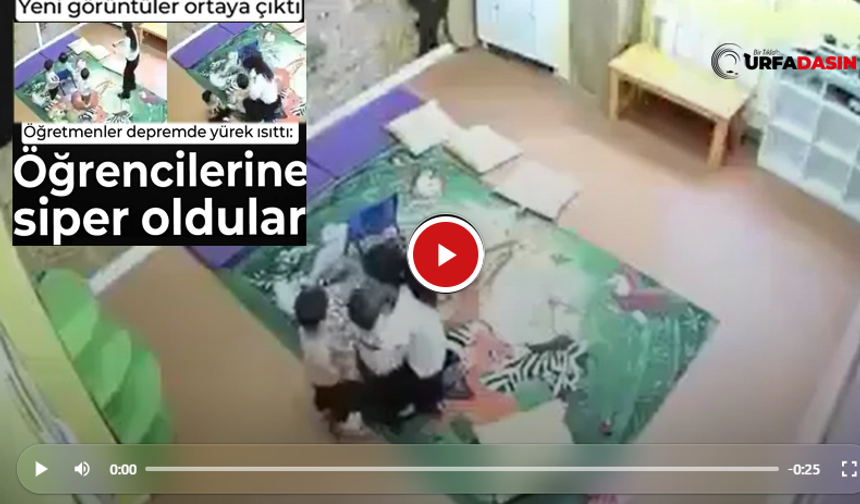Şanlıurfa'daki Depremde Öğretmenler Öğrencilerine Siper Oldular