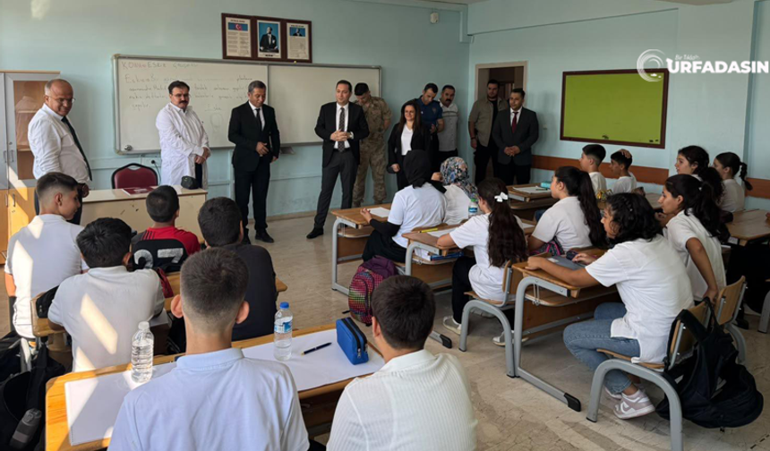 Şanlıurfa Halfeti'nin 10 Bin Öğrencisi 735 Öğretmeni Var