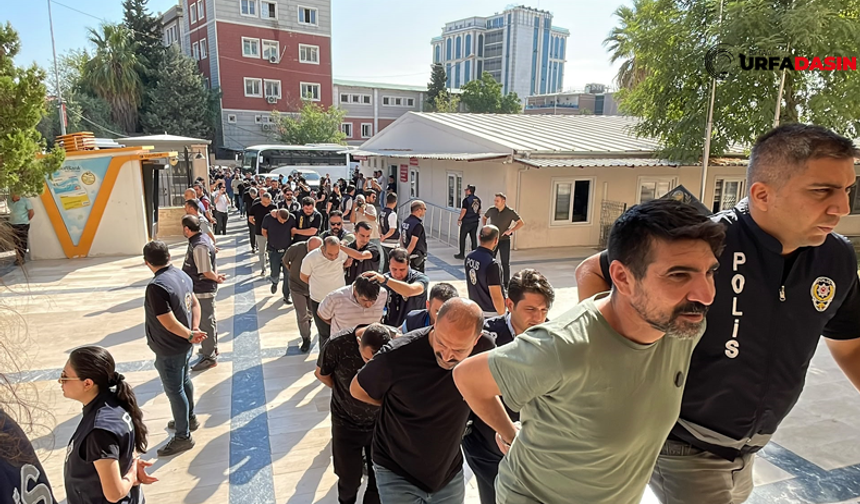 Şanlıurfa'da Yasa Dışı Bahis Operasyonunda 49 Kişiden 27'si Tutuklandı