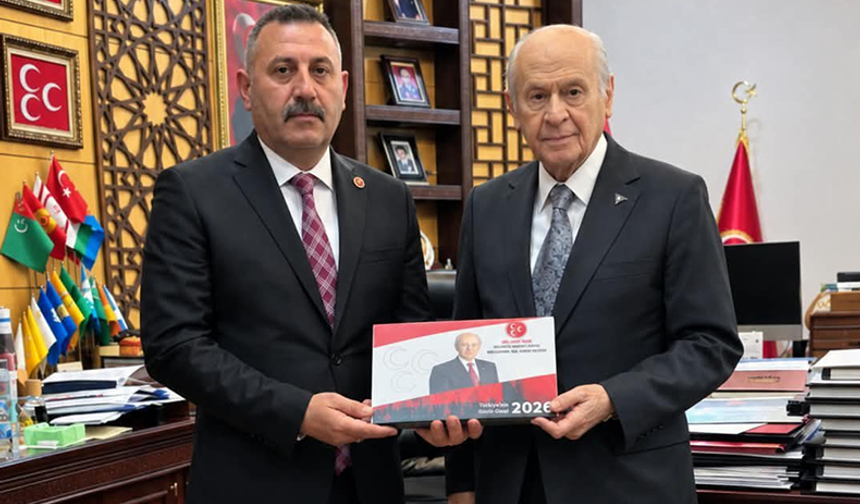 MHP Şanlıurfa İl Başkanı Mutlu, Devlet Bahçeli'yi Ziyaret Etti