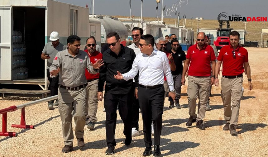 Şanlıurfa Halfeti'de TPAO Petrol Aramayı Sürdürüyor