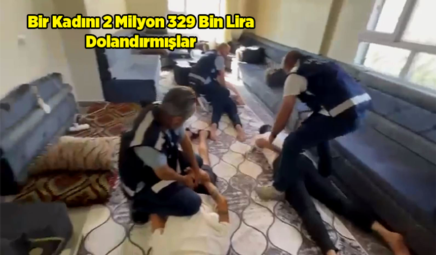 Şanlıurfa'da Dolandırıcılar Bağ Evinde Suçüstü Yakalandı: 9 Gözaltı