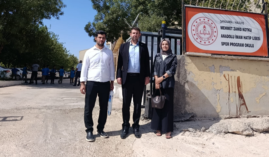 Şanlıurfa'da Sendikacılar Okul Ziyaretinde Depreme Yakalandı