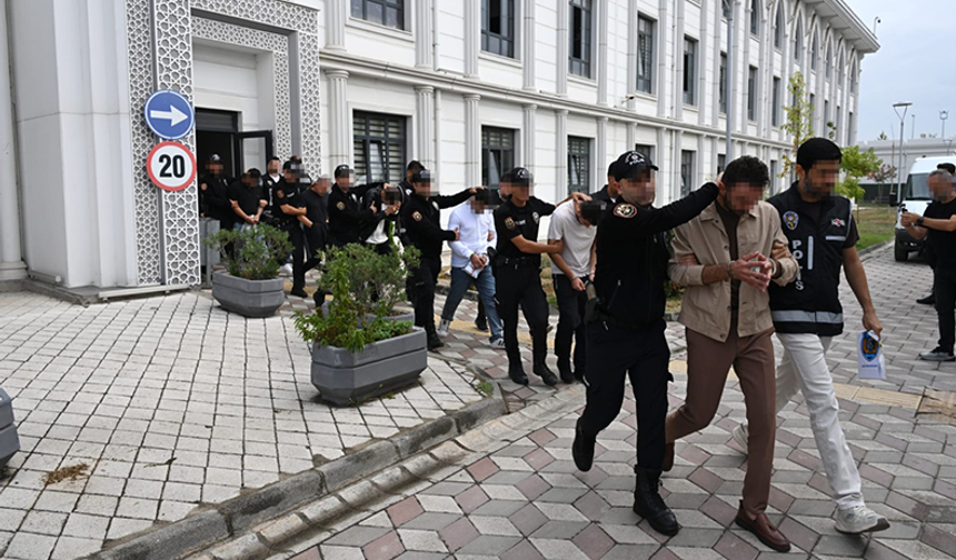 Suç Örgütü Operasyonu Şanlıurfa'ya Uzandı: 7 Zanlı Tutuklandı