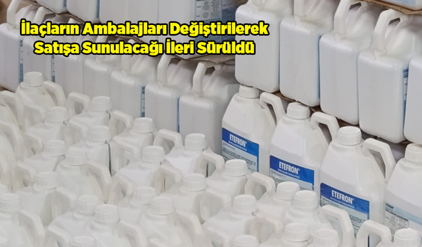 Şanlıurfa'da Bir İşyerinde Tespit Edilen Karekodsuz Tarım İlaçlarına İlişkin Açıklama