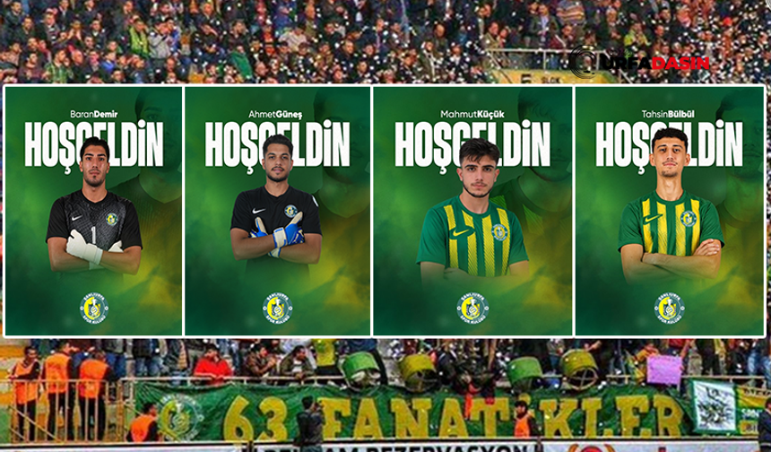 Şanlıurfaspor, 4 Oyuncuyu Daha Renklerine Bağladı
