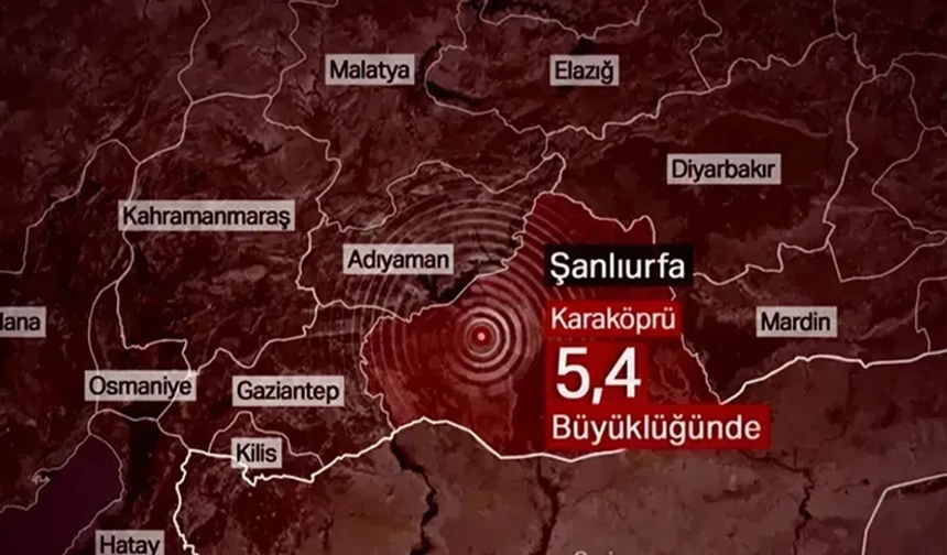 Şanlıurfa'daki Depremden Etkilenenler İçin 10 Milyon Lira Kaynak Aktarıldı