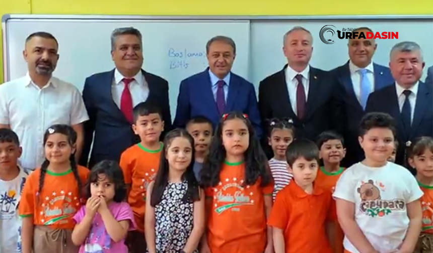 Şanlıurfa Valisi Şıldak, Okula Yeni Başlayan Öğrencileri Yanlız Bırakmadı