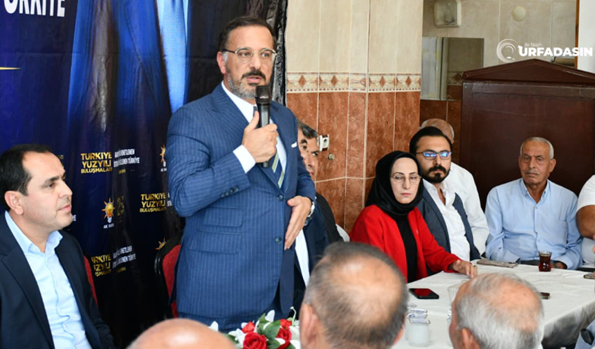 Yılmaztekin, Birecik'te AK Partililer ve STK Temsilcileriyle Buluştu