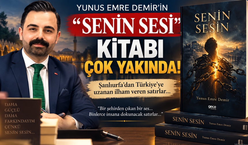 Yunus Emre Demir'in “Senin Sesin” Kitabı Okuyucusuyla Buluşmaya Hazırlanıyor