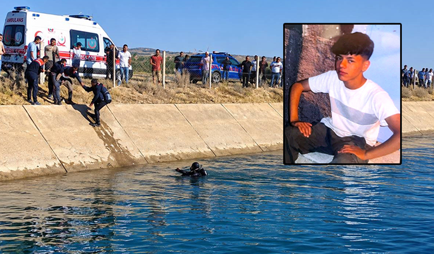 Şanlıurfa'da Sulama Kanalında Kaybolan Yusuf'u Arama Çalışmaları Devam Ediyor