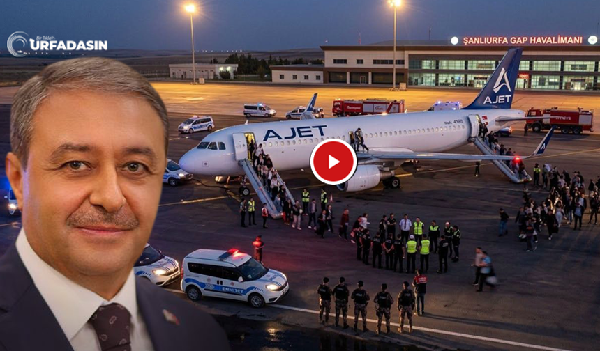 Şanlıurfa Valisi Şıldak: "Yolcular ve Mürettebat Tahliye Edilmiştir"