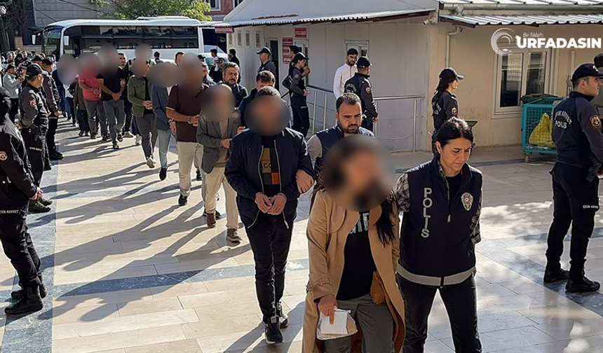Şanlıurfa'da Yasa Dışı Bahis Operasyonu:  22 Şüpheli Gözaltında
