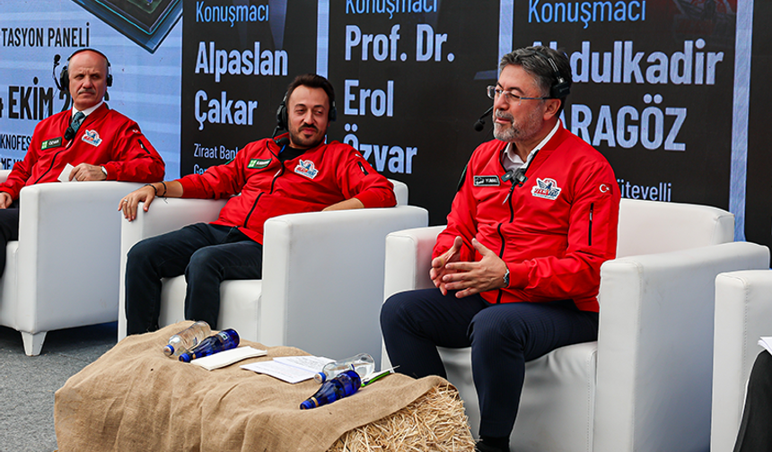 Bakan Yumaklı, TEKNOFEST Şanlıurfa'da Gıda Güvenliğinin Önemini Anlattı