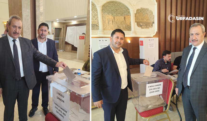 Şanlıurfa Ticaret Borsası Seçimlerinde İki Aday da Oyunu Kullandı Nefesler Tutuldu