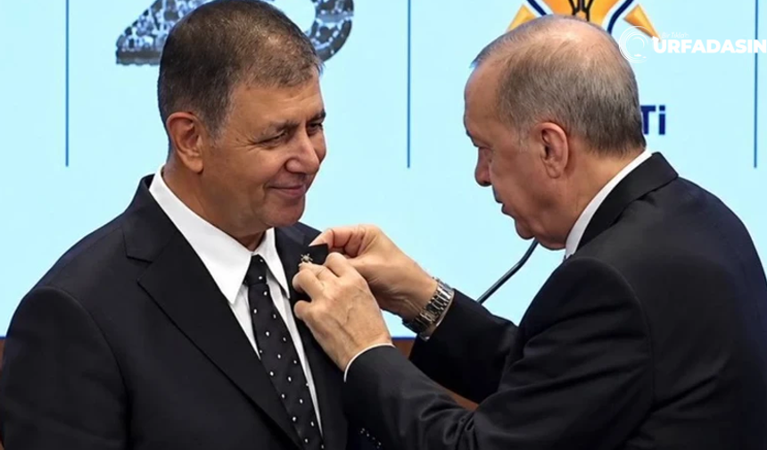 İzmir 27 Yıl Sonra AK Parti Yönetimine Geçti Rozeti Erdoğan Taktı