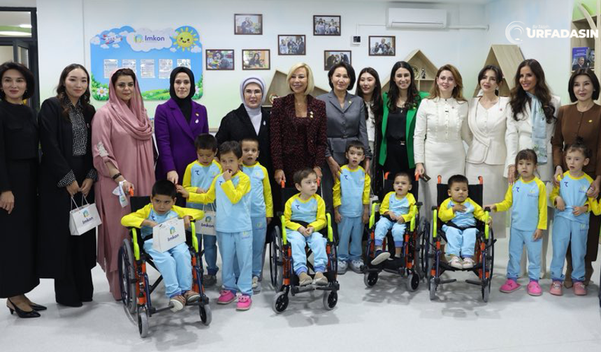 Emine Erdoğan ve Esra Albayrak'tan  Semerkant’ta Özel Gereksinimli Çocuklar İçin Önemli Adım