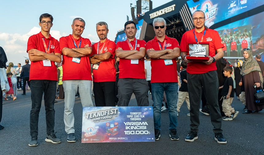Şanlıurfa Gençstem'e TEKNOFEST’te Türkiye İkinciliği Ödülü