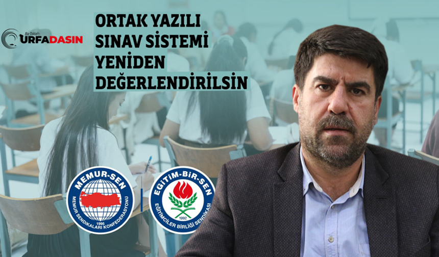 İbrahim Coşkun'dan MEB'e Çağrı: Ortak Yazılı Sınav Sistemi Yeniden Değerlendirilsin