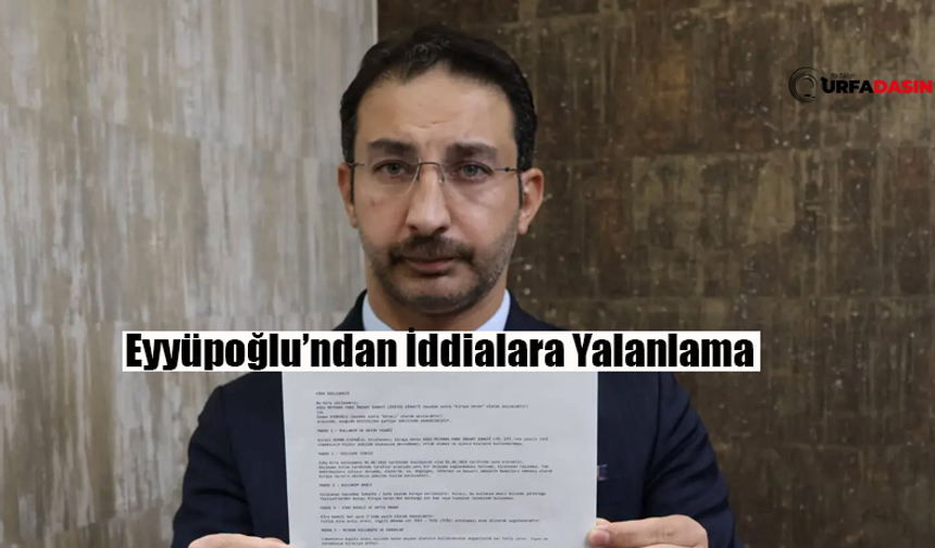 Osman Eyyüpoğlu: Ailemizin Adının Mafyatik Yapılarla Anılmasını Kabul Etmiyoruz