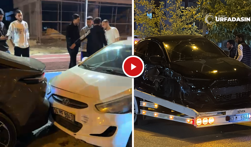 Şanlıurfa Karaköprü’de Yarışan 3 Araç Kaza Yaptı: 3 Yaralı