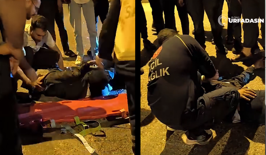 Şanlıurfa Evren Sanayide Motosiklet İle Otomobil Çarpıştı: 1 Yaralı