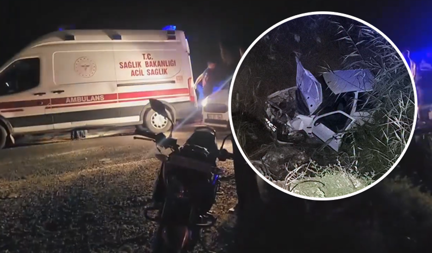 Şanlıurfa'da Otomobil Metrelerce Derinlikteki Tahliye Kanalına Devrildi: 3 Yaralı