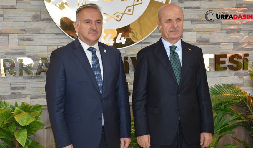 YÖK Başkanı Prof. Dr. Erol Özvar, Harran Üniversitesi’nin Çalışmalarını Yerinde İnceledi