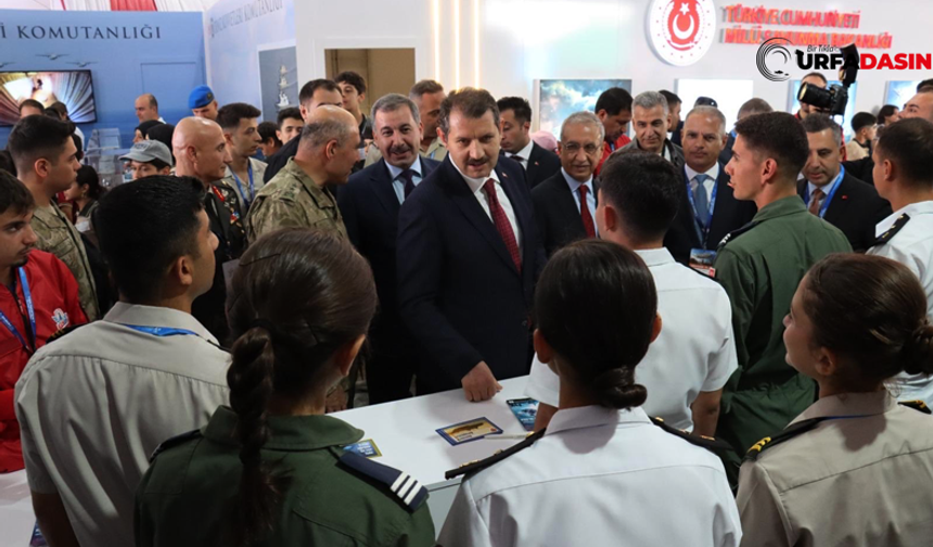 Salih Ayhan, TEKNOFEST'te Şanlıurfalılarla Hasret Giderdi