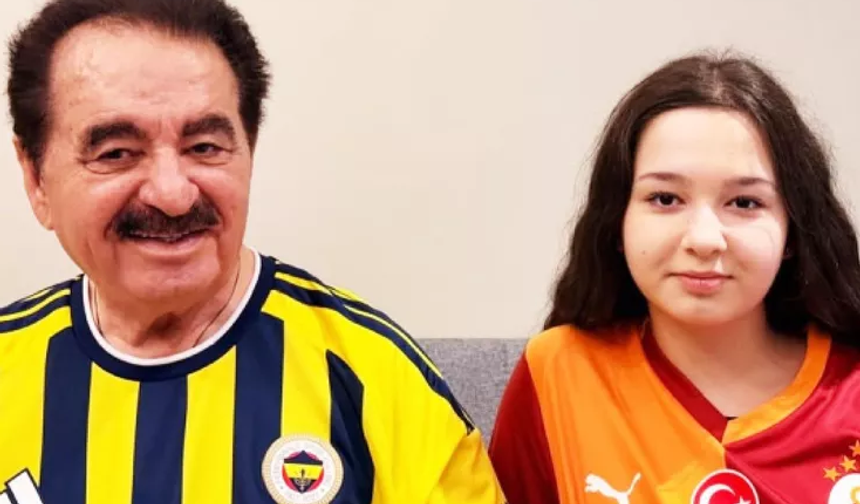 Tatlıses Kızı Elif Ada İle Derbiyi İzledi