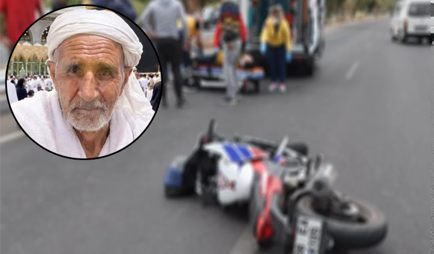Şanlıurfa'da Motosikletin Çarptığı Yaşlı, 13 Günlük Yaşam Mücadelesini Kaybetti