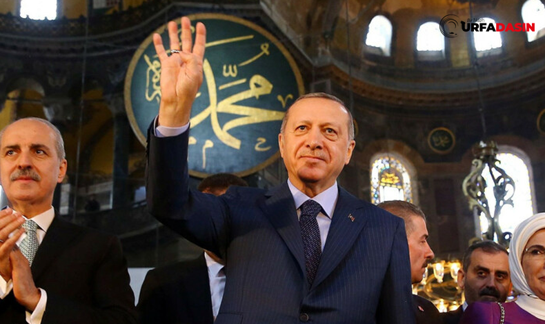 ayasofyada erdoğan