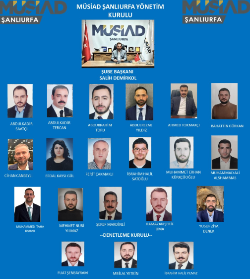 Müsiad Urfa Yönetimi