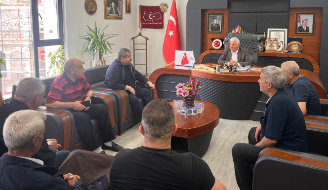 Çermik Belediye Başkanı Buçakı Ağırladı