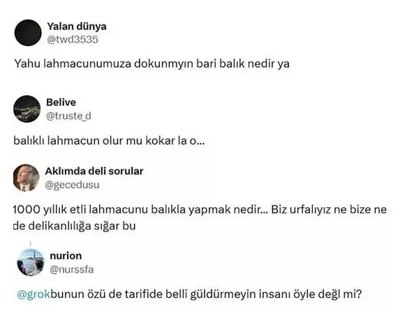 Balıklı Lahmacun