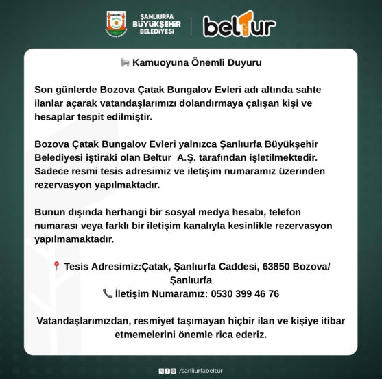 Bungalov Dolandırıcılığı